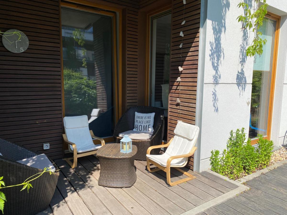 Ann Apartament Nadmorski Dwor Apartment กดัญสก์ ภายนอก รูปภาพ